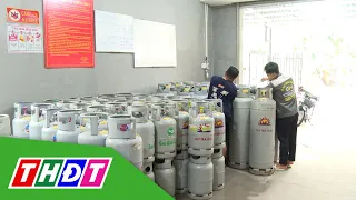 Gas prices drop by over 200,000 VND per 45kg cylinder | THDT
