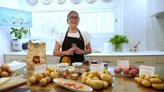 Together we talked about healthy eating - Potato