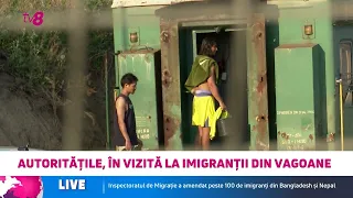 Controale și 101 amenzi: Ce se întâmplă la vagoanele migranților din Chișinău, după reportajul TV8
