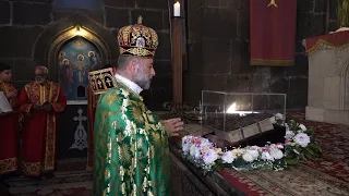 Սանգիբարանի հրաշագործ Ավետարանը՝ Սուրբ Շողակաթ վանքում
