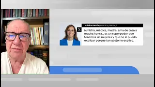 Choque entre Mónica García y el doctor Fuertes por el término 'ama de casa': "No tiene vergüenza"