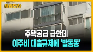 주택공급 급한데…이주비 대출규제에 '발동동' [세상만사] #주택공급 #재건축 #재개발 #이주비