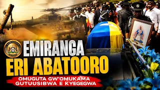 Omubiri gw'Omukama Oyo gutuusiddwa e Kyegegwa