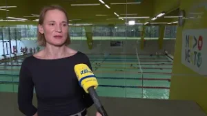 Novomeški bazen pozimi dobro obiskan