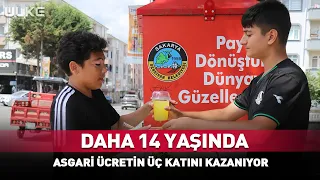 Only 14 Years Old! He Makes Three Times the Minimum Wage