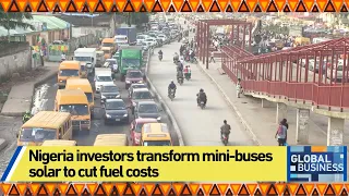 Nigeria investors transform mini-buses solar to cut fuel costs