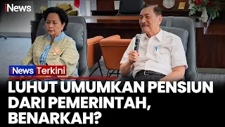 Luhut Umumkan Akan Pensiun dari Pemerintah usai 2029, Ini Alasannya