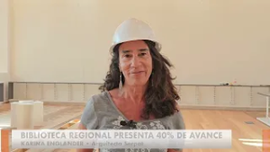 La Biblioteca Regional de Antofagasta ya presenta un 40% de avance en su reestructuración