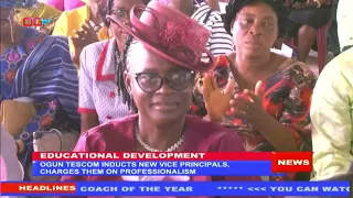 Ogun TESCOM Inducts New Vice Principals, Charges them on Professionalism