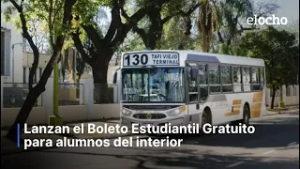 LANZAN EL BOLETO ESTUDIANTIL GRATUITO PARA ALUMNOS DEL INTERIOR