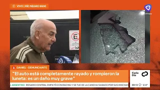 Retired man finds his car destroyed in a parking garage and is accused of damaging it himself