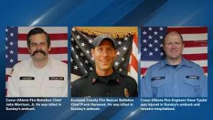 Idaho legislators honor firefighters ambushed last June with a resolution