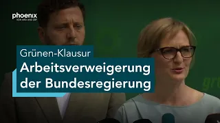 Franziska Brantner und Felix Banaszak zur Klausur der Grünen | 27.08.26