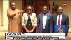 Politics I Government-allied leaders hail President Ruto’s track record