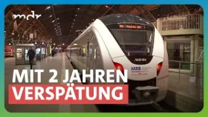 Erster Akkuzug Sachsens im Einsatz | MDR SACHSENSPIEGEL | MDR