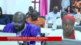 GFF and partners validate Professional League Business Plan