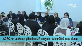 Anım Günü ilə bağlı lənkəranlı qadınlar şəhid ailələri ilə görüşüblər