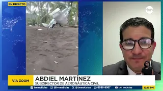 Aeronave se accidentó en Darién; subdirector de AAC habla del incidente