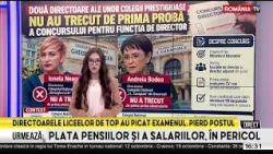 Directoarea Colegiului Național „Gheorghe Lazăr” și„I. L Caragiale” au picat concursul