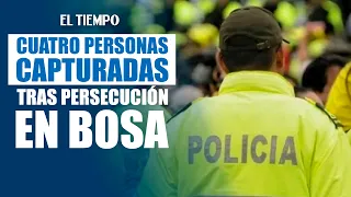 Brawl leads to chase and arrest of four people amidst gunfire | EL TIEMPO