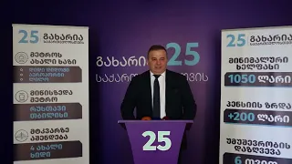 ვნახოთ, ვისთან გულისხმობს ღარიბაშვული ბრძილის გაგრძელებას - შალვა კერესელიძე