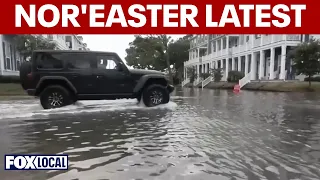 Nor'easter slams East Coast: 1 dead, severe flooding and travel chaos