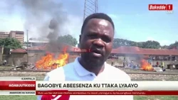 Agabuutikidde Ab'eggaali y'omukka bagobye abeesennza ku ttaka ly'eggaali y'omukka