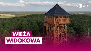 Observation tower with views of seven nearby towns built near Piła