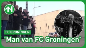 FC Groningen neemt afscheid van Opa Walrus 'man met groen-wit hart'
