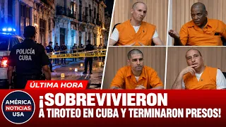 ¡SOBREVIVIERON A TIROTEO Y TERMINARON PRESOS! Cuatro cubanos hablan desde cárcel de la Seguridad