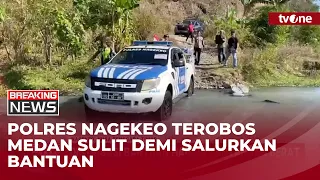 Polres Nagekeo Distribusikan Bantuan Untuk Korban Gempa | Breaking News