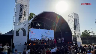 Cerimónia dos Diplomados do Politécnico de Coimbra decorreu pela primeira vez na Praça da Canção