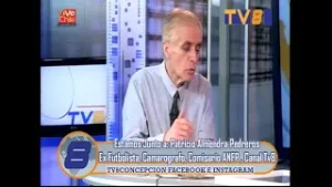 Entrevista en las Noticias a Patricio Almendra por Reconocimiento 28 08 2025