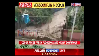 Manipur: Heavy Rains Inundate Parts of Churachandpur