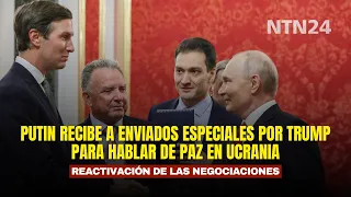 Putin receives special envoys from Trump to discuss peace in Ukraine