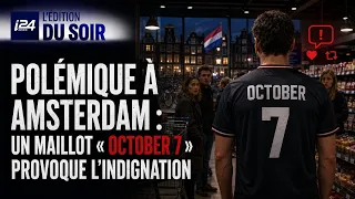 Controversy in Amsterdam: Man Wears "October 7" Jersey in Supermarket