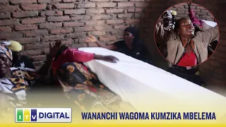 WANANCHI MBEYA WAGOMA KUMZIKA MBELEMA, WADAI HAKI