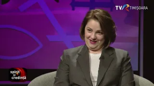 Prof. dr. Loredana Pungă, Dir. Școala Doctorală Științe Umaniste UVT, la #SpiritSiCredinta @TVRTM