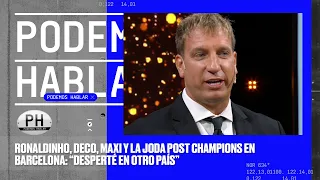 Maxi López: “We won the Champions League and I woke up in another country during the celebrations...