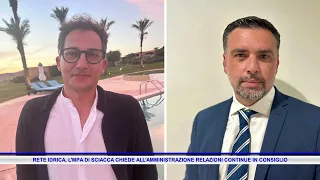 WATER NETWORK, SCIACCA'S MPA DEMANDS ONGOING REPORTS FROM THE ADMINISTRATION TO THE CITY COUNCIL