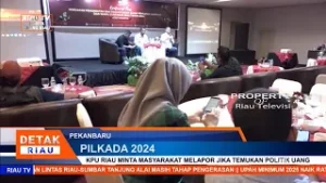 KPU RIAU MINTA MASYARAKAT MELAPOR JIKA TEMUKAN POLITIK UANG
