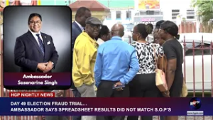 DAY 49 ELECTION FRAUD TRIAL… AMBASSADOR SAYS SPREADSHEET RESULTS DID NOT MATCH SOPS