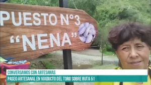 SALTA - Paseo artesanal en el viaducto del Toro sobre ruta 51 #canal7salta