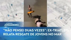 EX-TRIATLETA SALVA JOVENS DE AFOGAMENTO EM FORTALEZA