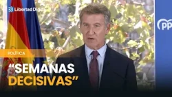 Feijóo issues a final warning ahead of the decisive trip to the polls