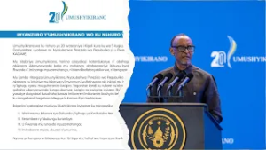 Imyanzuro y’Umushyikirano wateranye ku nshuro ya 20 Yasohotse