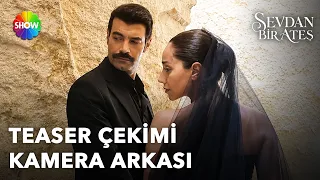 #SevdanBirAteş'in teaser çekiminin kamera arkası sizlerle 📸 | Yakında Show TV'de! @SevdanBirAtesDizi