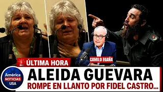 ALEIDA GUEVARA ROMPE EN LLANTO POR FIDEL CASTRO MIENTRAS CUBA SE HUNDE EN SU PEOR CRISIS EN DÉCADAS