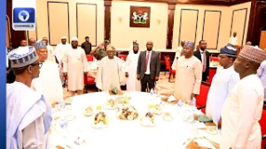 President Tinubu Hosts Service Chiefs To Breaking Of Fast