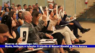Martellago (VE). Fashion, beauty, and talent: Noemi Rinaldi's triumph at Miss Aurora 09/22/2026